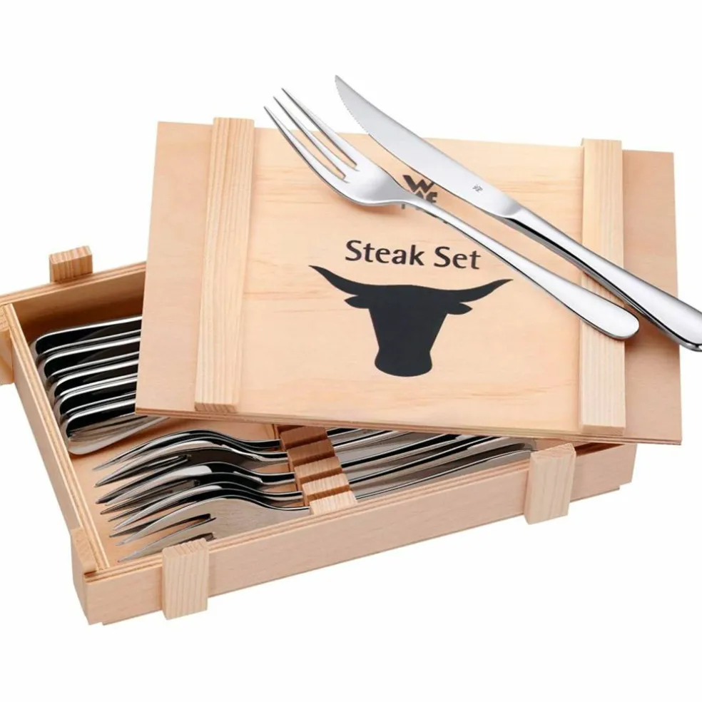 Grillbestick Blank Stål 12-del