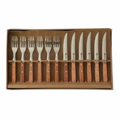 Grillbestick med trähandtag 12 delar