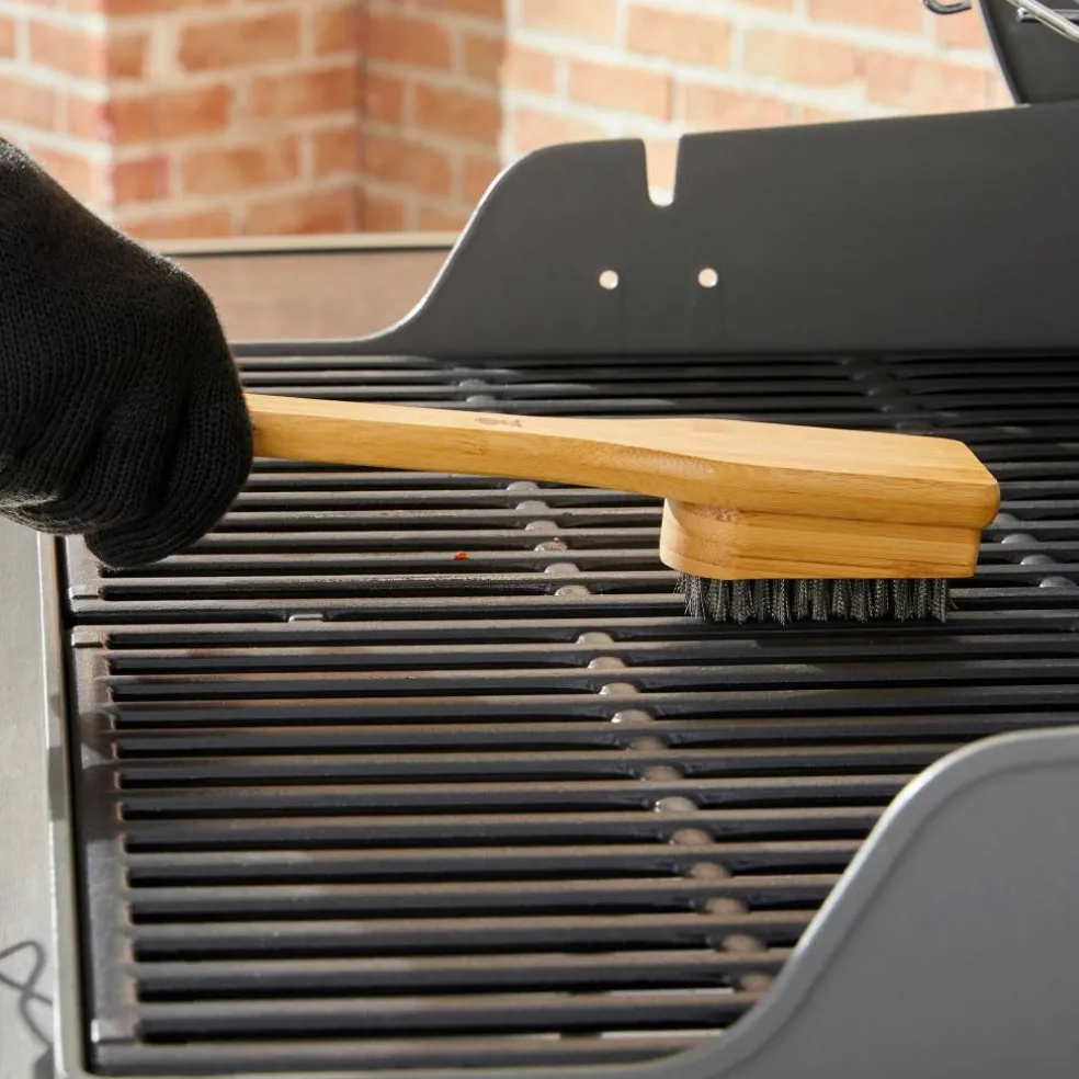 Grillborste, 46 cm, bambu