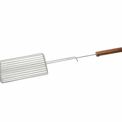 Grillgaller med handtag, rostfritt stål