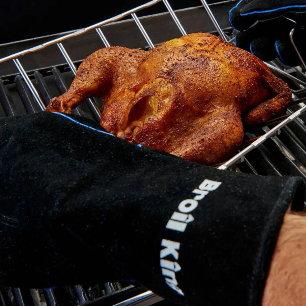 Grillhandskar, läder