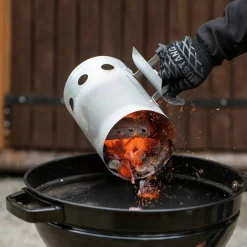 Grillhandske, svart