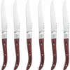 Grillknivar 6-pack, ljust pakkaträ