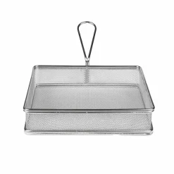 Grillkorg 20 × 20 cm, rostfritt stål