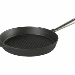 Grillpanna Gjutjärn 28 cm Stålhandtag