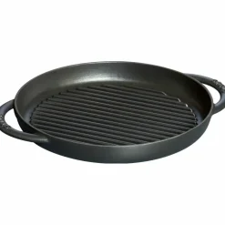 Grillpanna Rund 26 cm, Svart