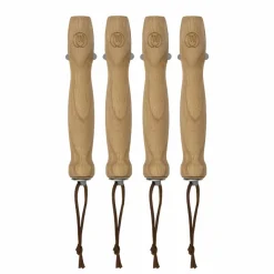 Grillpinne med teleskopskaft, 4-pack