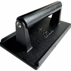 Grillpress gjutjärn, trähandtag