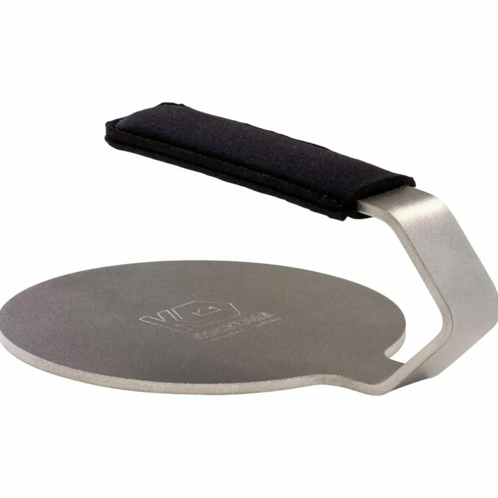 Grillpress, läder