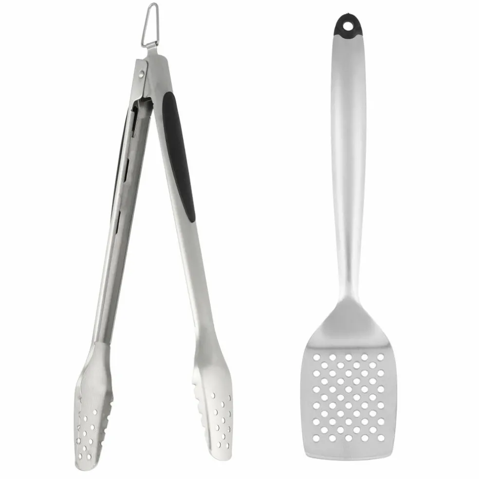 Grillredskapsset 2-pack, rostfritt stål