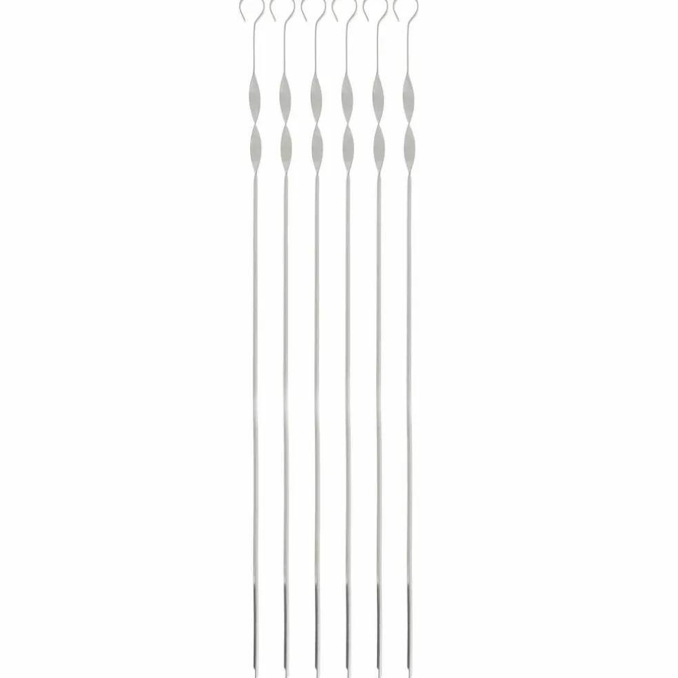 Grillspett 60 cm, 6-pack