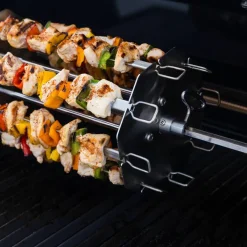 Grillspetthållare till rotisserie