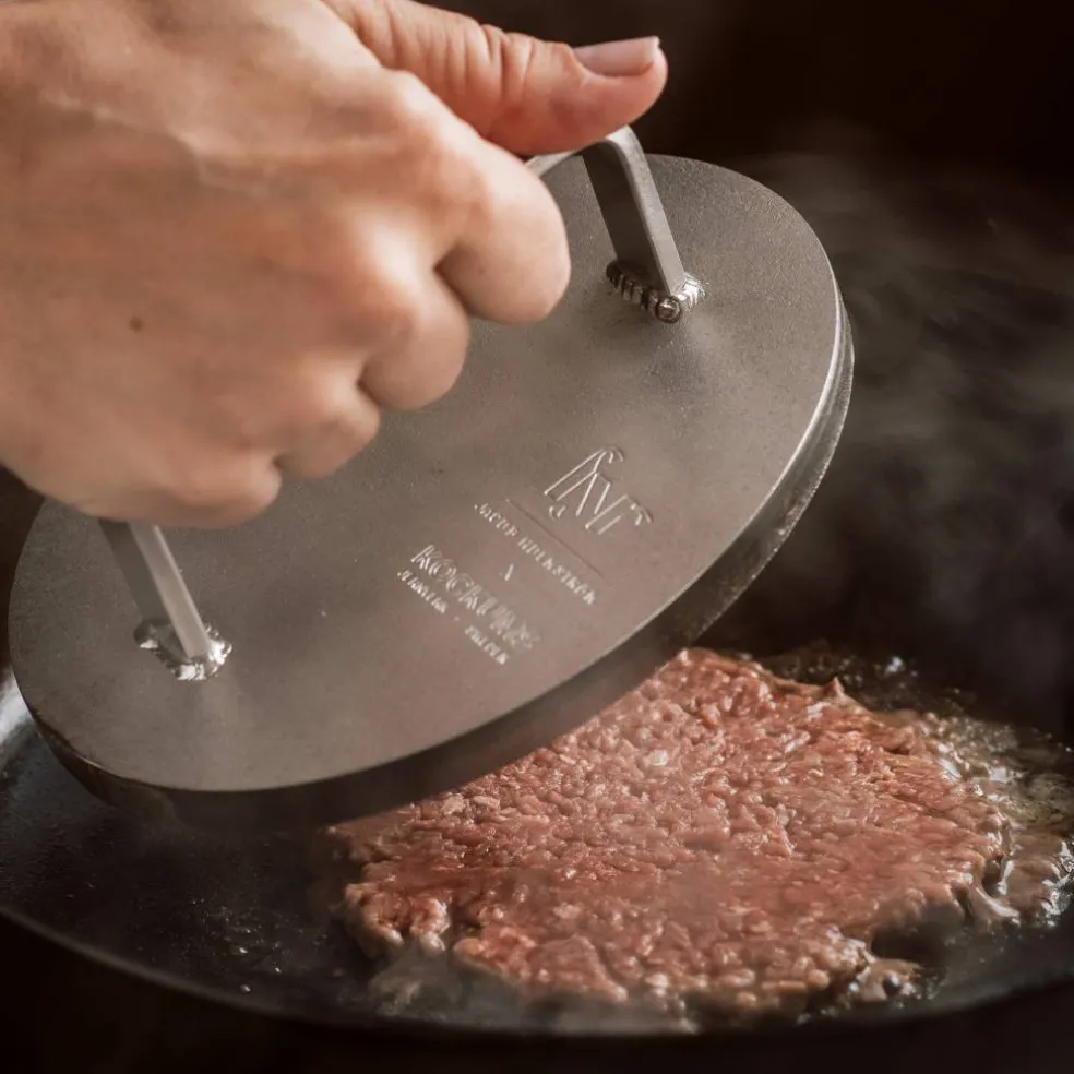 Grillvikt, rostfritt stål