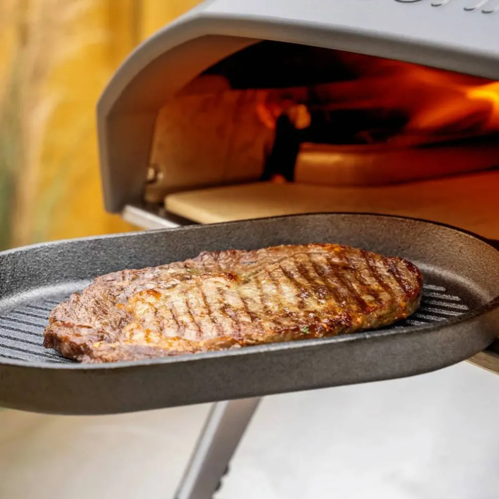 Grizzler grillplatta, gjutjärn