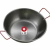 Gryta djup och vid i polerat kolstål 50 cm18 liter
