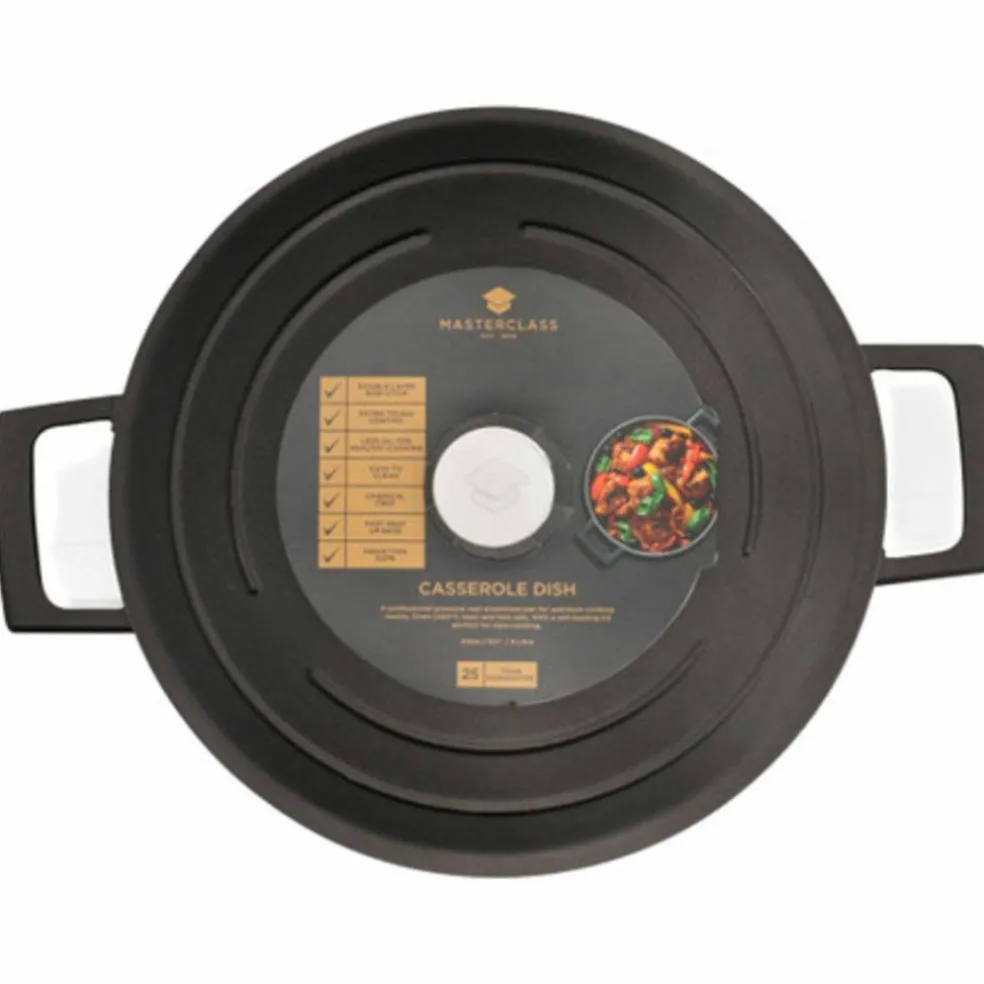 Gryta 5 liter, svart