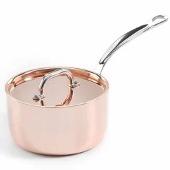 Gryta + lock 3 liter, koppar