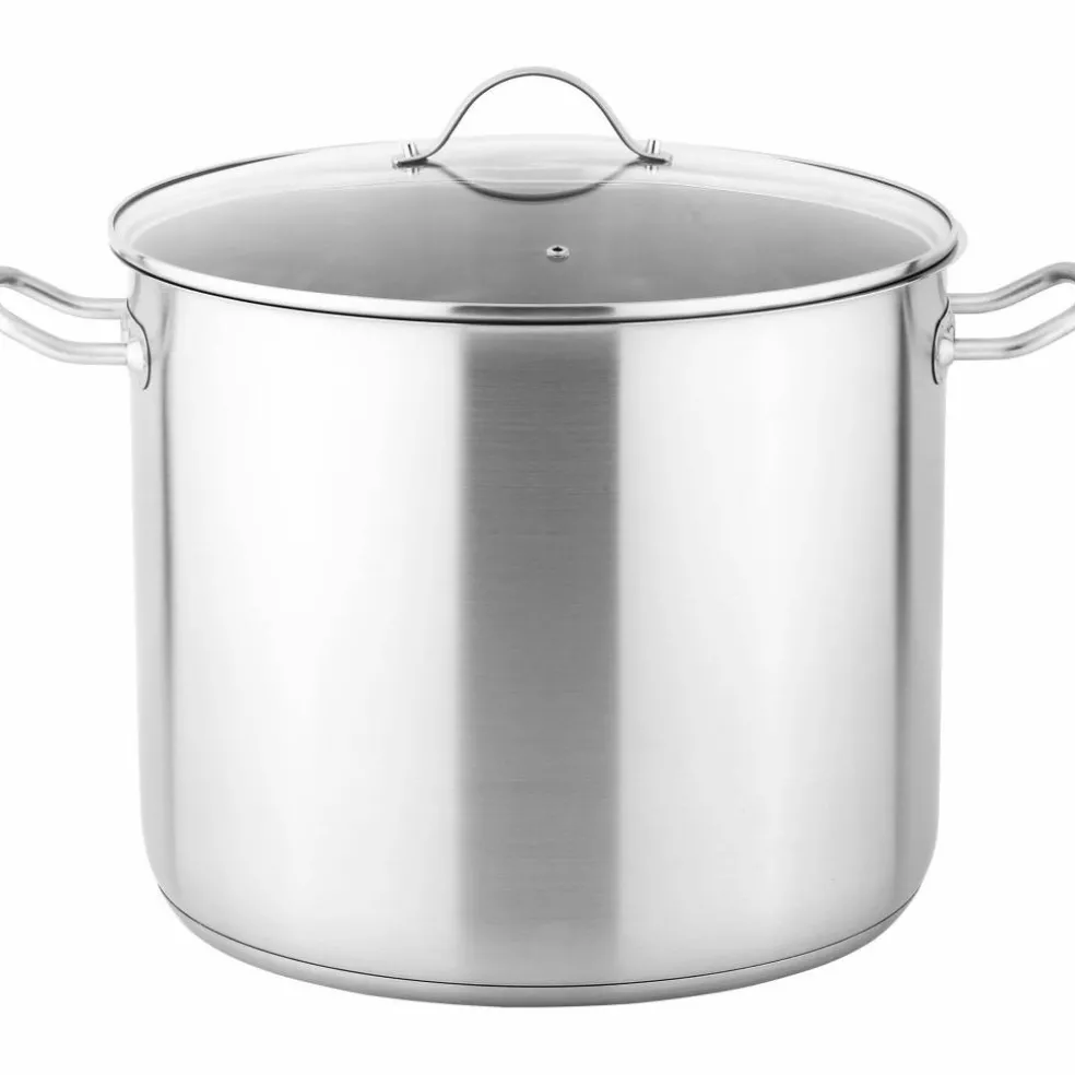 Gryta med glaslock, 10 liter