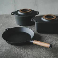 Gryta oval 5 L gjutjärn