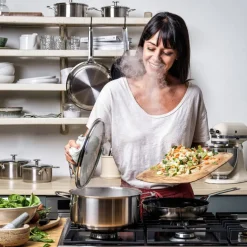 Grytset 4 delar, rostfritt stål