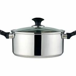 Grytset 6 delar, rostfritt stål