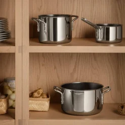 Grytset keramisk Slip-Let® 3 delar, rostfritt stål
