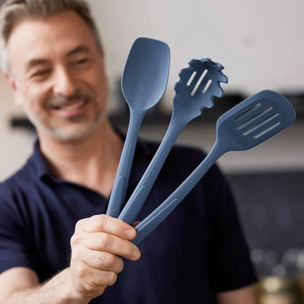 Grytsked, 33 cm, indigo