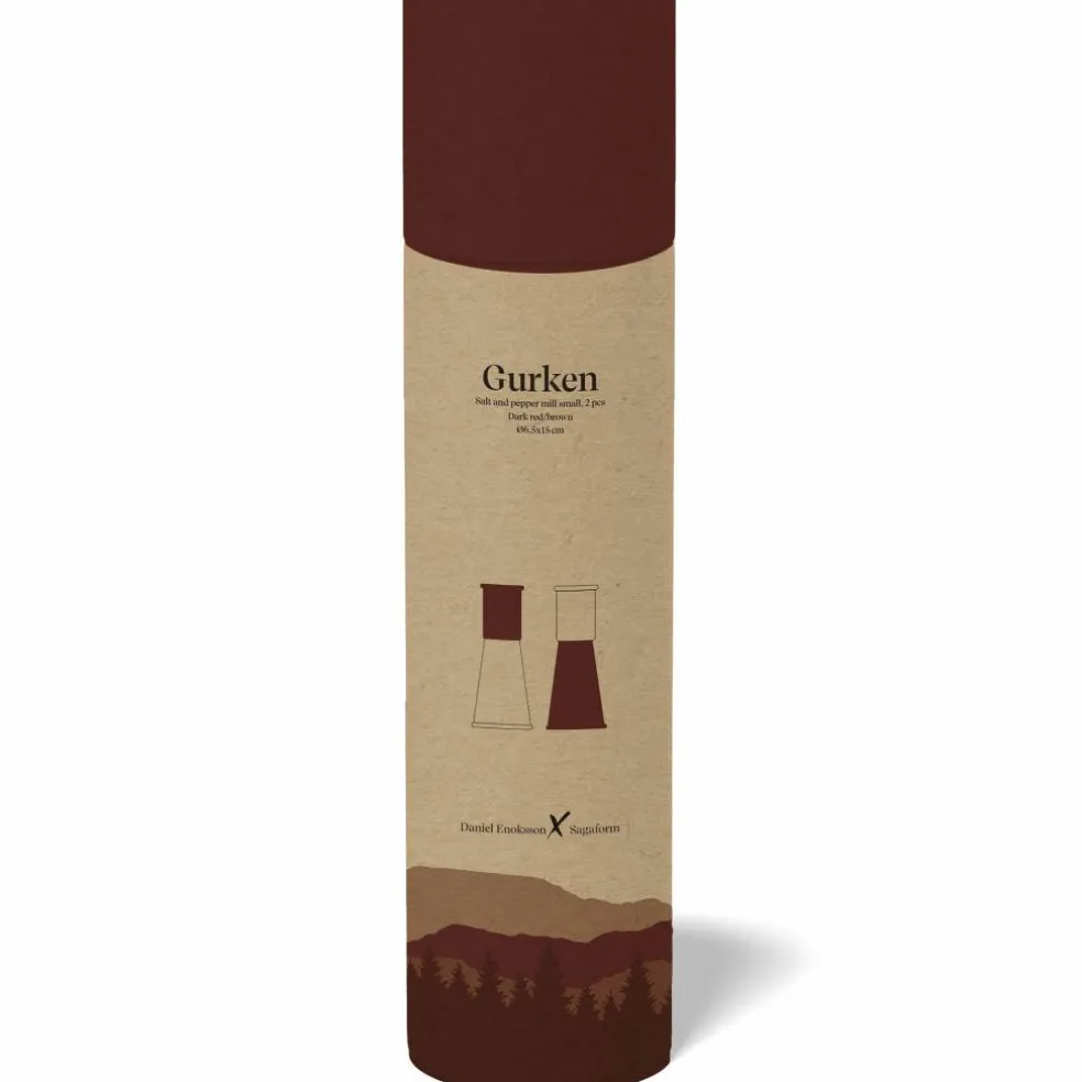 Gurken salt- och pepparkvarn 2-pack, small, svart