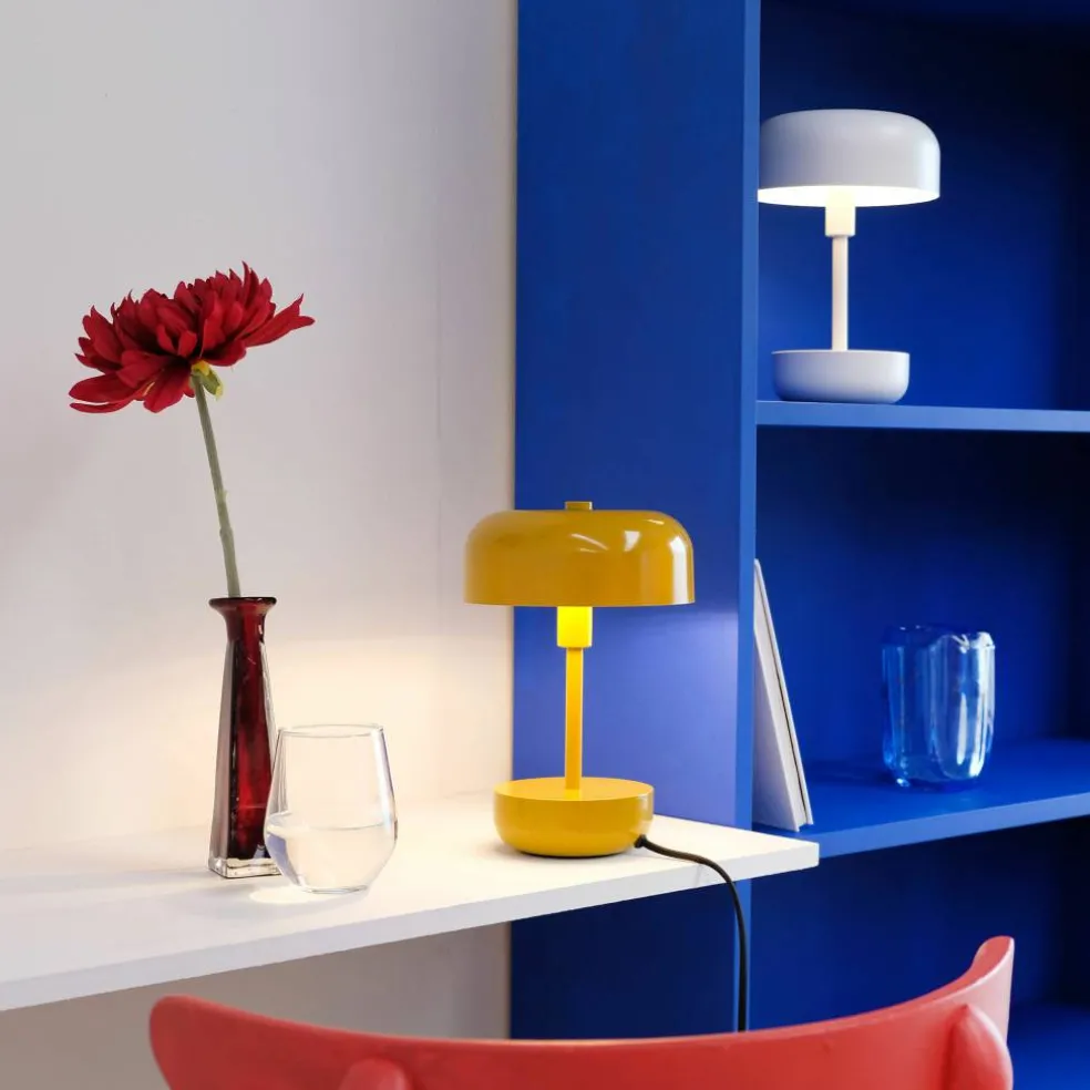 Haipot portabel LED-bordslampa, svart