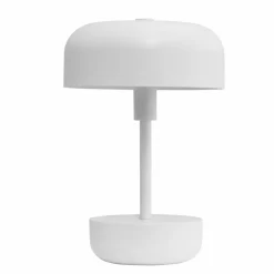Haipot portabel LED-bordslampa, mörkröd
