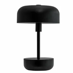 Haipot portabel LED-bordslampa, mörkröd