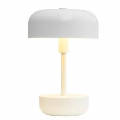 Haipot portabel LED-bordslampa, vit