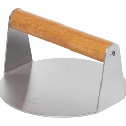 Hamburgerpress 15 cm, rosfritt stål