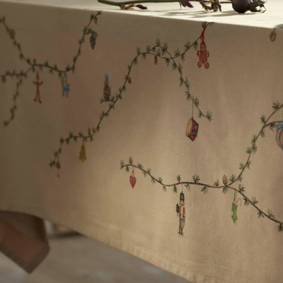 Hammershøi Christmas duk 150 × 220 cm, sand