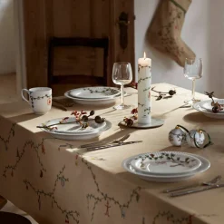 Hammershøi Christmas duk 150 × 320 cm, sand