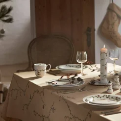 Hammershøi Christmas duk 150 × 370 cm, sand
