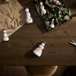 Hammershøi Christmas julhänge snögubbe 9,5 cm