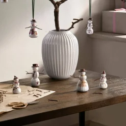 Hammershøi Christmas julhänge snögubbe 9,5 cm