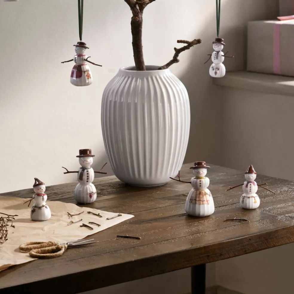 Hammershøi Christmas julhänge snögumma 9 cm