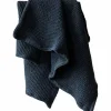 Handduk 70x50 cm, blue stripe