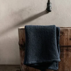 Handduk 70x50 cm, blue stripe