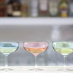 Happy cocktailglas 28 cl, gul