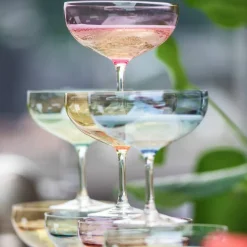 Happy cocktailglas 28 cl, gul