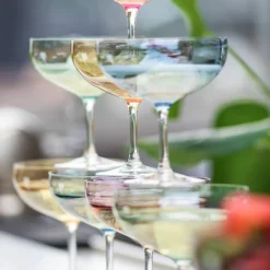 Happy cocktailglas 28 cl, gul