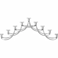 Harmony Menorah ljusstake, 18k guld