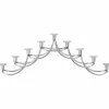 Harmony Menorah ljusstake, rostfritt stål