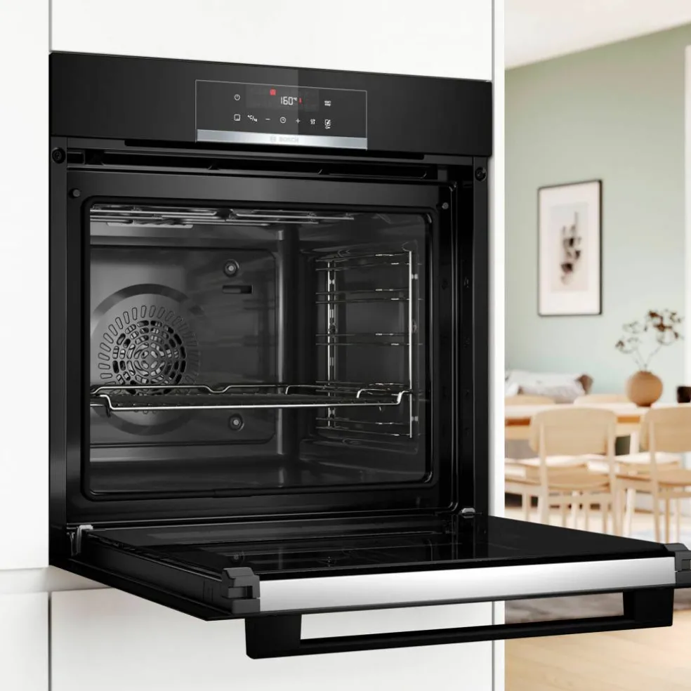 HBA571BB3 Serie 4 inbyggnadsugn 60 × 60 cm, svart