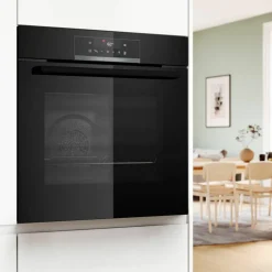 HBA571BB3 Serie 4 inbyggnadsugn 60 × 60 cm, svart