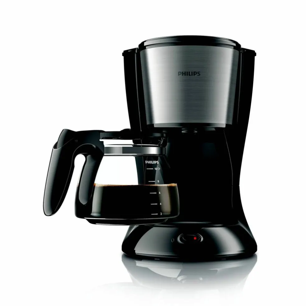 HD7462/20 Daily Collection kaffebryggare, metall/svart