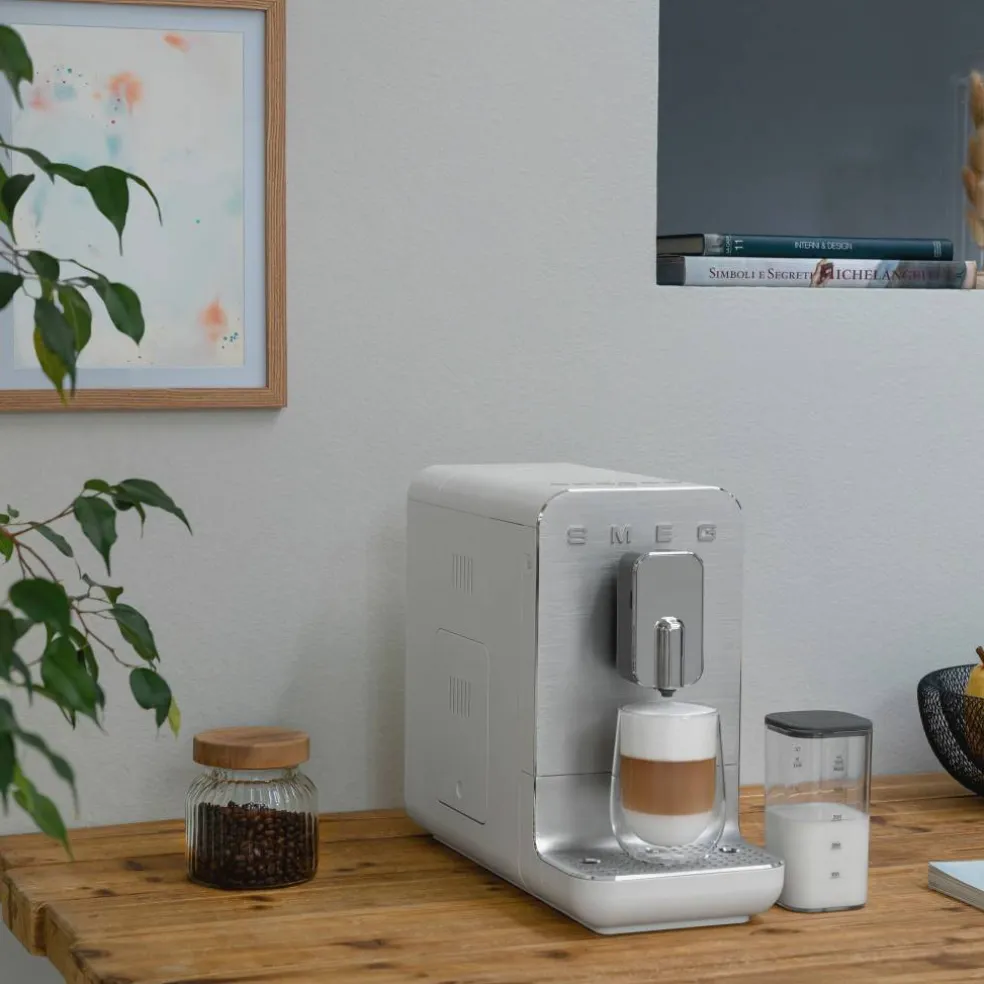 Helautomatisk espressomaskin, emerald green